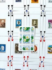 Card Game With Finnish Stamps