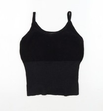 August Seide Damen schwarz