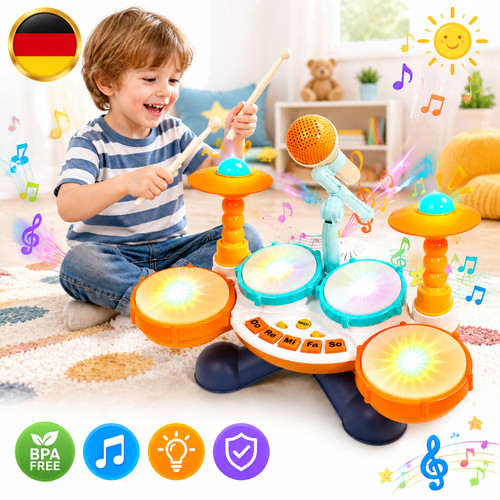 Schlagzeug set baby - schlagzeug, spielzeug