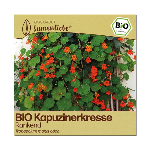 Bio kapuzinerkresse blumen - bio,