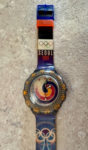 Swatch scuba 200 seoul - scuba, 1988