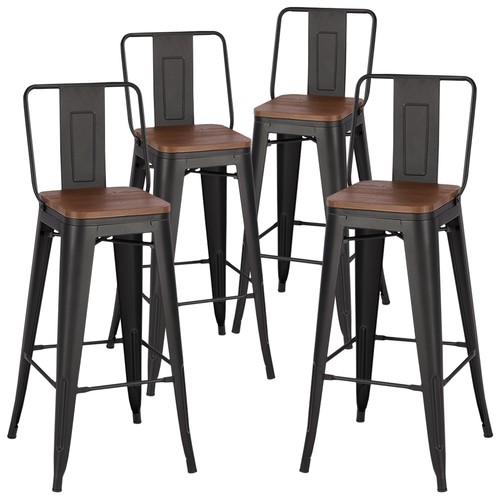 4er set barhocker - barhocker, industrial