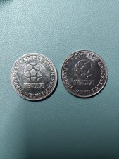2 Münzen Medaille Shell 1970