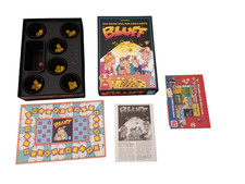 Bluff Gesellschaftsspiel Brettspiel vollständig gebraucht 1993
