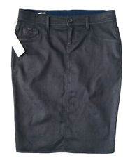 GAS Rock / Bleistieftrock / Thermorock W 30 Blau-schwarz NEU