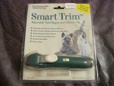 SMART TRIM. Hunde/Nager Krallen Schere(mit Batterien).Mit Schleifstein.NEUw.
