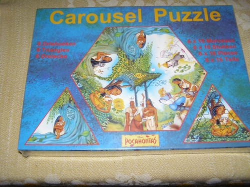Carousel puzzle disney - carousel,