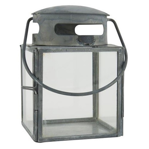 Kleine glaslaterne metall - glaslaterne, &