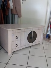 Echter Birke Komode 3 Schränke BlaueFlecken Und Türen Quitschen Circa. 20kg