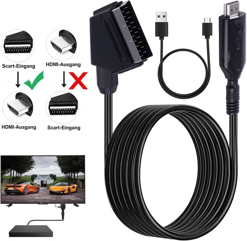 Scart auf hdmi konverter - scart,