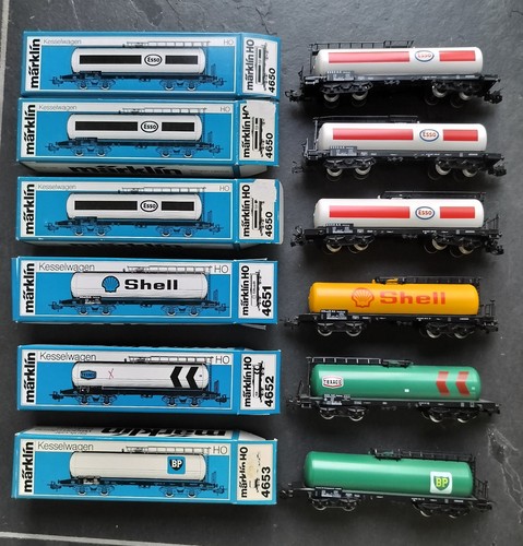 Märklin kesselwagen 3x - märklin, 6