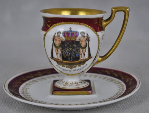 Mokkatasse mit wappen - mokkatasse,