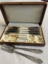 6 Kuchengabeln DDR ABS