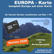 Europa karte topo - karte,