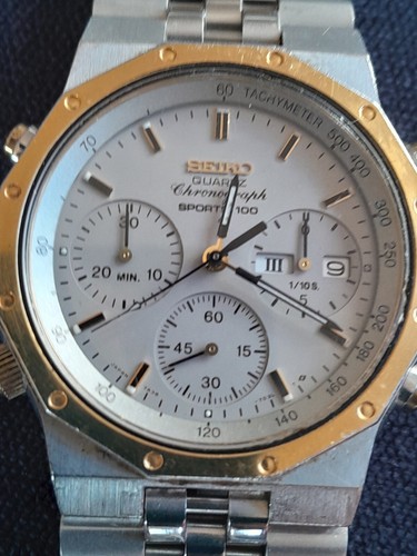 Seiko 7a38 7020 quarz - seiko, 7a38-7020