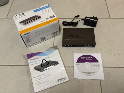 Netgear prosafe plus gs108e - netgear,
