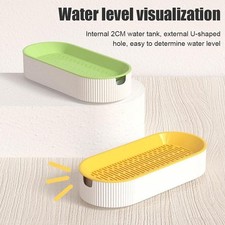 2X Katzengras-Pflanzkasten Pflanzenzucht Set hydroponischer erdfreier Pflanzkast