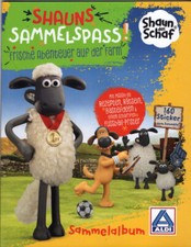 Sammelbilder Shaun das Schaf Aldi Sammelspaß, freie Auswahl 10 Sticker aussuchen