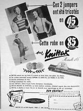 WERBUNG KNITTAX STRICKMASCHINE