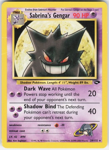 Pokemon sabrina gengar - sabrina's,