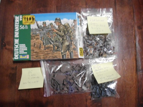 Konvolut ww1 figuren 72 - konvolut, 1/72