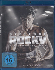ROCKY 1 - 6 THE COMPLETE SAGA ! 6-Blu-ray Deutsch Sylvester Stallone Boxen