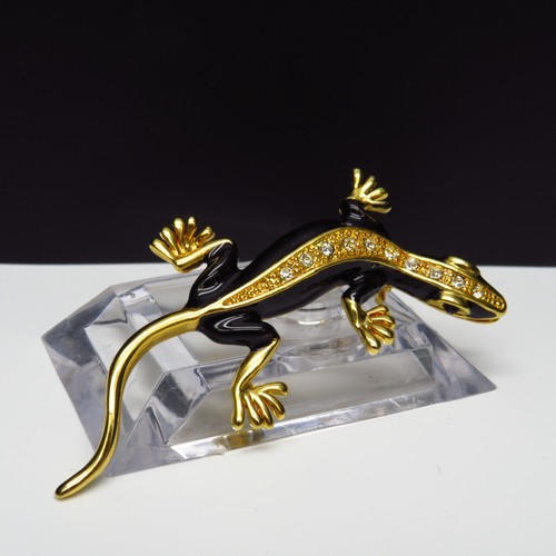 Vintage salamander brosche - salamander,