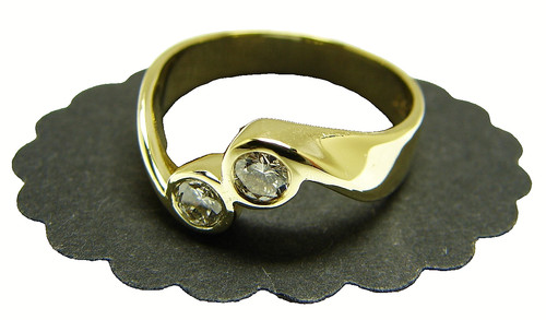 Damen brillant ring 585 gold - damen,