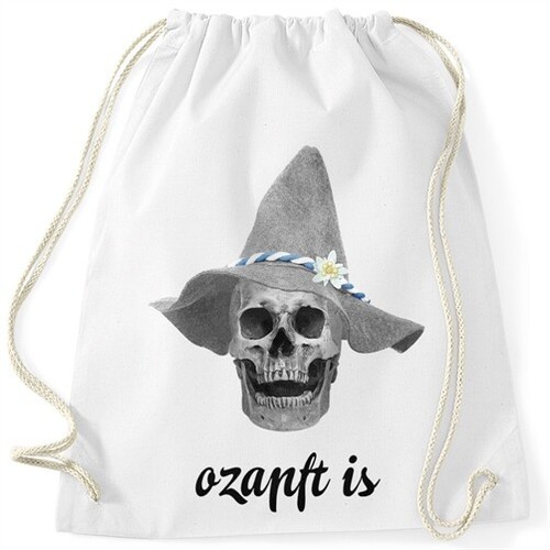 Turnbeutel ozapft totenkopf - turnbeutel, is