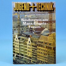 DDR Jugend + Technik 3 1986 Traktor ZT 323 IL 62 FDJ Raumfahrt Magdeburg Ikarus