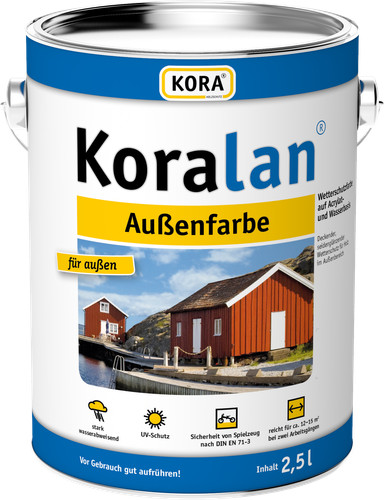 Kora koralan außenfarbe - außenfarbe, 2,5