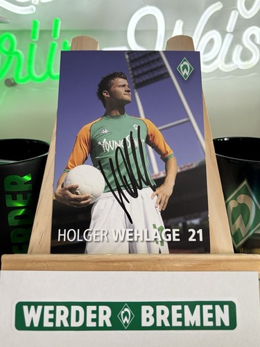 Werder bremen autogrammkarte - werder,
