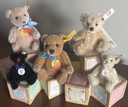 Lot vtg fully jtd steiff - fully,