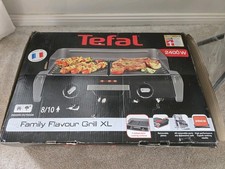 Tefal Elektro-Grill BBQ-Grill Family Tischgrill 2x Grillplatten 2400 W Schwarz
