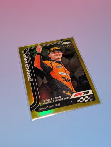 Topps chrome lando norris - topps, f1