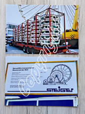 2 x XXL Foto RIESENRAD Steiger