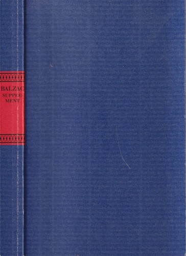 Buch honore balzac - de, die