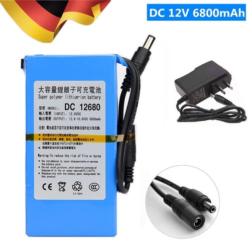 12v 6800mah wiederaufladbar - 12v,