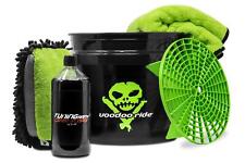 Auto Pflege Wasch Set Eimer detailmate GRITGUARD Einsatz + Schwamm Shampoo Tuch
