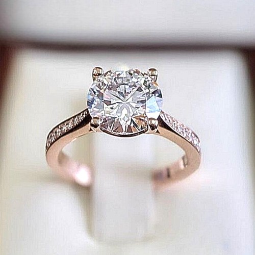 Karat rotgold diamant - rotgold,