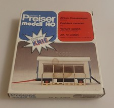 Preiser 20605 Bausatz Zirkus Circus Knie Cassawagen H0 1:87  in OVP unverbaut
