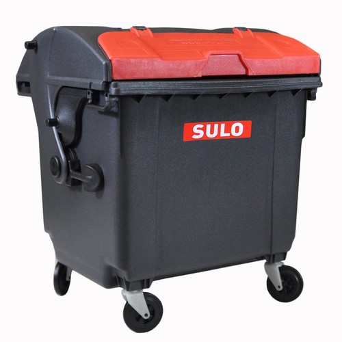 Mini müllcontainer grau - mini-müllcontainer, mit