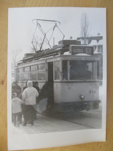 Altes foto straßenbahn - (969a),