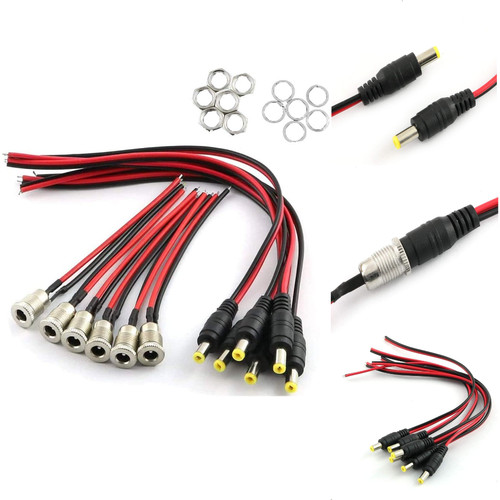 6er set hohlstecker - set,