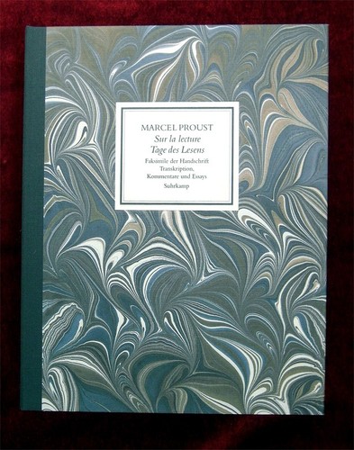 Marcel proust sur lecture - marcel, proust: