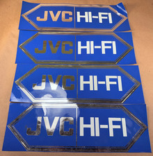 4 Large Vintage Sticker Decal