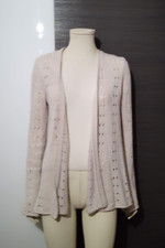 PRINCESS GOES HOLLYWOOD, Kaschmir Jacke Strickjacke, Gr. 38, ECRU, CASHMERE