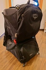 Osprey Poco LT Child Carrier Kindertrage Kraxe Black schwarz Wandern Trage 