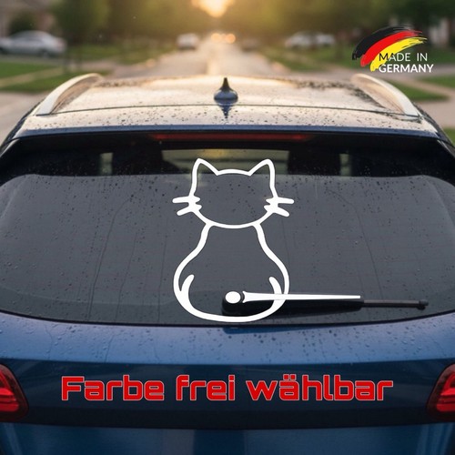 Katze auto aufkleber - katze,