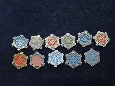 11 versch. DDR DTSB SCHNEEKRISTALL Sport Abzeichen Massensport